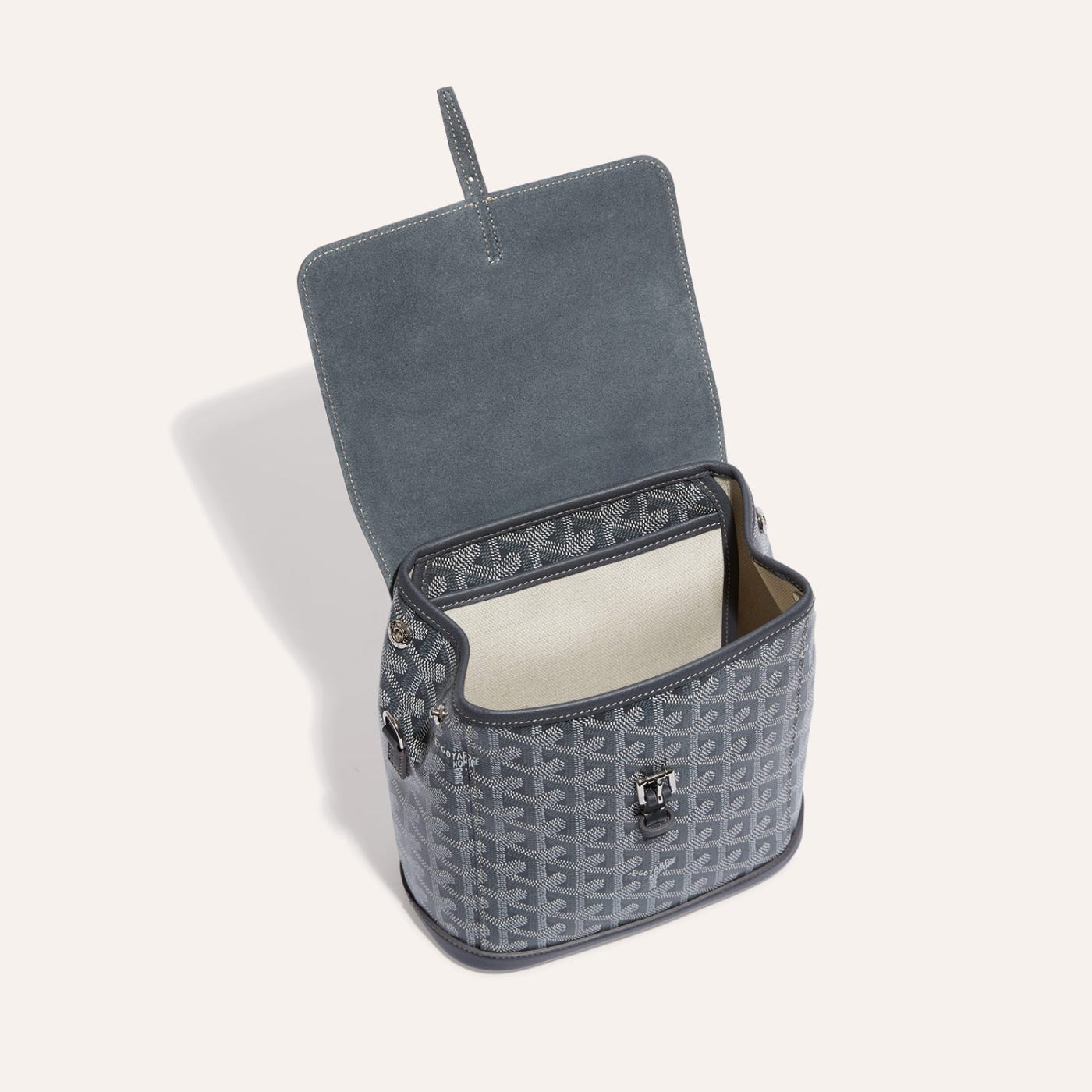 Goyard Alpin Mini Backpack Grey - Image 5